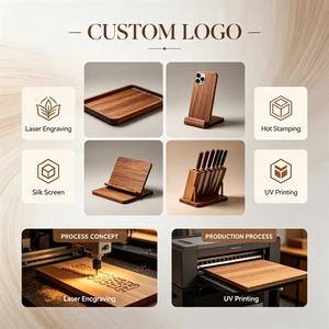 Artigianato in <span class=keywords><strong>Legno</strong></span> su Misura Dimensioni Forme Materiali Colori Logo Confezione Decorazione Superficiale Struttura Design Funzionale Personalizzabili - Product Image 3