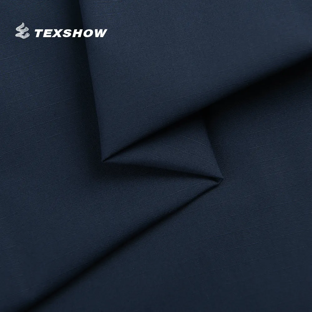 Rip-stop cotton polyester CVC tarp fabric for worker wear