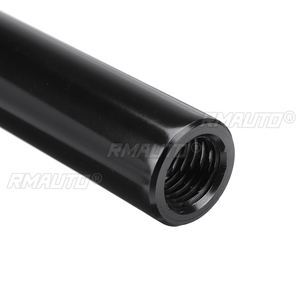 3 Inch Aluminum Black <b>Shift</b> <b>Knob</b> Extender Gear Stick Extension M10X1.5 M12X1.25 - Product Image 5