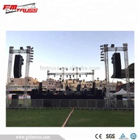 1M 2m 3M 4m Largo Aleación de aluminio Iluminación Truss Etapa objetivo Post Spigot Truss 390mm 290mm
