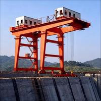 Système de treuil à câble pour pont roulant à portique de 20T, 30T, 40T, 50T pour la levée de stoplog et la maintenance des portes de barrages d'usines hydroélectriques