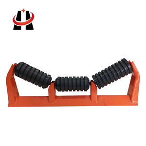 مجموعة ناقل الحركة المهمل 3 لفة 35 درجة 45 درجة لتعدين المواد السائبة نظام مناولة الفحم ناقل المهمل - Product Image 4