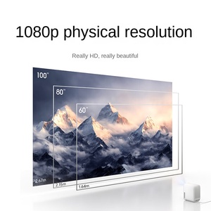Cho Redmi Máy Chiếu Lite Phiên Bản 1080P 4K LED Nhà Thông Minh Máy Chiếu <span class=keywords><strong>Android</strong></span> 11 Được Xây Dựng Trong Pin Di Động Cho Rạp Hát Tại Nhà - Product Image 3
