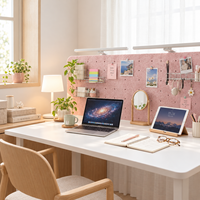 Cloison de bureau multifonctionnelle en feutre PET approuvée ISO BSCI, écran acoustique d'intimité, solutions de conception personnalisées