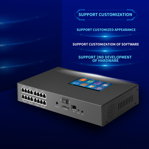 8 cổng nhúng internet bằng giọng nói logger với thẻ SD, tất cả-trong-một nhiều kênh mạng độc lập cuộc gọi điện thoại ghi âm - Product Image 4