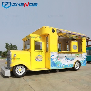 Carrito de Comida Popular Zhenda con Diseño Único, Camión de Comida Móvil para BBQ, Cena, Helados y Snacks en Venta - Product Image 2