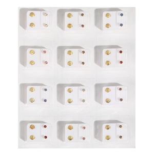 <span class=keywords><strong>Pendientes</strong></span> de Acero Inoxidable 316 con Baño de Oro JANEX, Hipoalergénicos, para Perforaciones con Pistola, para Bebés con Orejas Sensibles - Product Image 6