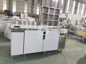 Comptoir de bar moderne pour crème glacée, bubble tea, jus et café - Product Image 6