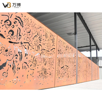 Panel de Privacidad de Aluminio Cortado con Láser, Panel Decorativo para Cercas de Aluminio, Panel de Jardín Exterior Tallado con CNC, Recubierto con Polvo