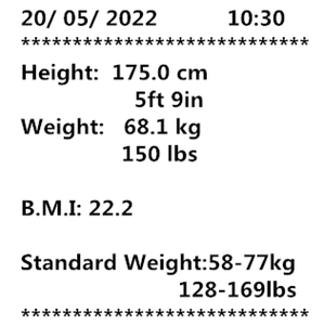 Siêu âm điện tử <span class=keywords><strong>BMI</strong></span> quy mô cho chiều cao và trọng lượng đo lường - Product Image 6