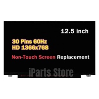 Écran LCD HD WLED de remplacement IParts, neuf, NT125WHM-N42 B125XTN01.0 M125NWR1 R2, 12,5 pouces, 60 Hz, 30 broches, OEM