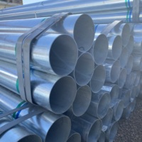 Tuyau rond en acier galvanisé de 0,8 mm 1,0 mm 1,2 mm d'épaisseur, 25 mm, JIS ASTM AiSi GB, prix du tuyau en acier galvanisé