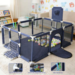 Recinto per Bambini Smontabile Facile da Montare, Adatto per Uso Esterno, Parchi e Aree Gioco - Product Image 1