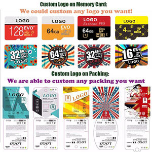 Logo personnalisé 4GB 8GB 16GB 32GB 64GB 128GB 256GB 512 GB 1 TB 4 8 16 32 64 128 256 512 GB 1 TB TF <span class=keywords><strong>Carte</strong></span> mémoire Flash pour téléphone portable - Product Image 3