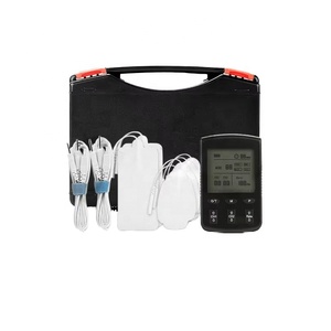 Mini Masajeador Corporal de Doble Canal para Aliviar la Rigidez Articular, 6 Electrodos, 30 Niveles de Intensidad, Temporizador de 90 Minutos, EMS Muscular - Product Image 1