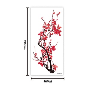 Sexy transferencia de agua Lotus <span class=keywords><strong>hombro</strong></span> flor tatuaje temporal pegatina para mujeres - Product Image 6