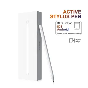 aluminium touch pen smart writing for ipad pencil white pen with high sensitive stylus pen