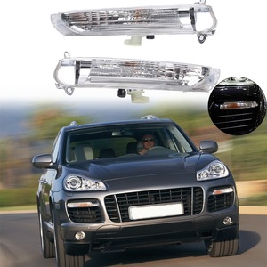 Pièces automobiles - Base de pare-chocs avant pour Porsche Cayenne 08-10 - Feux de signalisation latéraux - Feux de jour - 95563118502 - Product Image 1