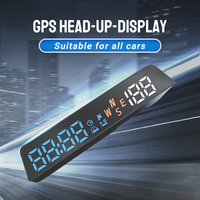 Lancol H500G Auto-Tachometer GPS-Geschwindigkeitsmesser Neues Design Auto HUD Head-up-Display mit Farb-LED-Bildschirm LCD-Anzeigetyp