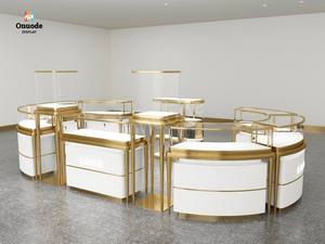Vitrina de Exhibición de Joyería con Iluminación LED Personalizada |   Muebles Modernos para Tiendas y Salas de Exhibición para Centros Comerciales y Tiendas Minoristas - Product Image 5