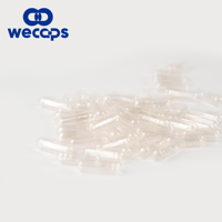 Capsules vides en hydroxypropylméthylcellulose Wecaps 000 transparentes de qualité pharmaceutique avec impression personnalisée