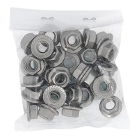 Nouveautés : Écrou à bride hexagonale ASME B18.2.2 finement traité, M19-M20, en acier inoxydable 316