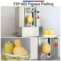 FXP-66S Commerciële Bakkerij Fruit Schilmachine RVS 304 Tafelmodel Papaya Kokosnoot Meloen Ananas Schilmachine