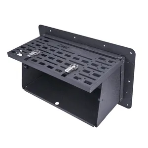 Accessori per <span class=keywords><strong>Toyota</strong></span> <span class=keywords><strong>Land</strong></span> Cruiser 76 LC76, tavolo pieghevole in lega per portellone posteriore, organizer per cucina e campeggio, contenitore portaoggetti - Product Image 1