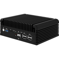 Mini PC Topton 6 LAN Sin Ventilador, 3 N355 I226-V DDR5, 2xNVMe, 1xSATA3.0, Tipo-C, PfSense, Proxmox, Router Firewall 2.5G, Barebone