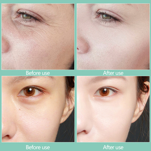 Nouveautés Masque hydratant pour les yeux Crystal Collagen Patches sous les yeux Paillettes Or 24k Coussinets sous les yeux avec étoiles - Product Image 5