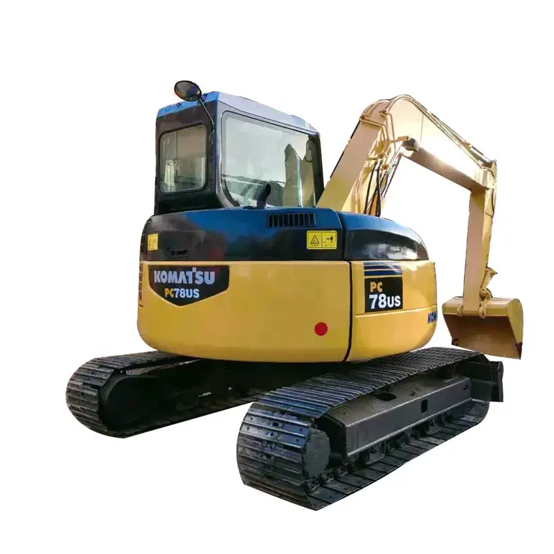 Excavatrice utilisée par 7 tonnes de vente chaude de KOMATSU Japon PC78us d'excavatrice de bonne condition pour la construction PC78