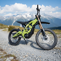 Moto électrique tout-terrain Surron Light Bee X 8kw 60v 40ah pour adultes, économique, haute puissance 80.