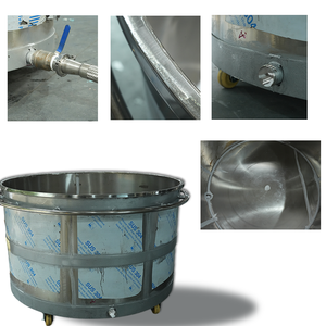 Cilindro de Tracción para Dispersor, Cilindro Mezclador de Pintura, Cilindro de Tracción de Acero Inoxidable 304, Barril de Transferencia de Tinta y Revestimiento - Product Image 3