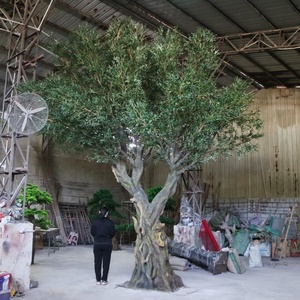 56 arbres en forme professionnel, grand arbre d'olive artificiel pour décoration de scène de <span class=keywords><strong>film</strong></span> - Product Image 4