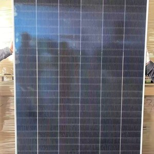 แผงโซลาร์เซลล์แบบสองหน้าคุณภาพพรีเมียม กำลังไฟสูง 630W-660W ผลิตในจีน 630W,650W,660W - Product Image 1