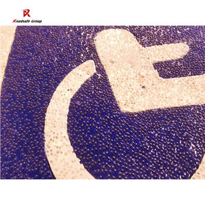 रोडसुरक्षित सफेद संकेत पीले चिंतनशील टेप ड्राइववे मार्कर चिपकने वाली सड़क चिह्नित थर्माप्लास्टिक को टुकड़ों में काटा जा सकता है - Product Image 6