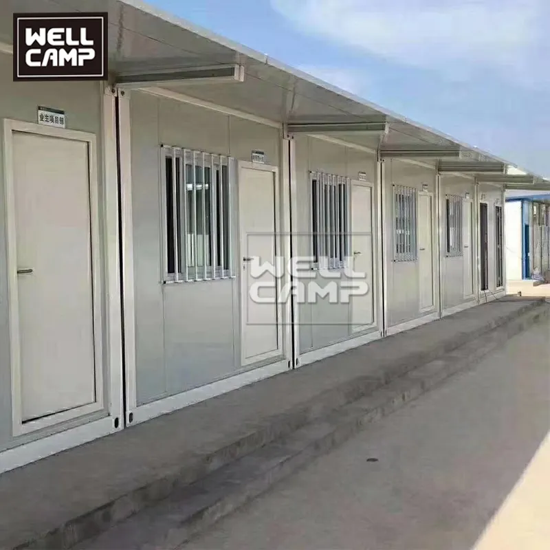 Flat pack container house modular flat pack home office classroom hospital reception hotel villa