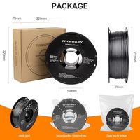 TINMORRY Filament pour imprimante 3D Filament PETG écologique 1.75mm PLA/ABS/PETG/ASA/TPU 1KG/ROLL Tiges en plastique PETG-Sparkly