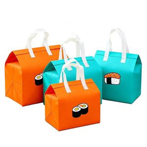 Bolsa Térmica Promocional de Tela No Tejida con Logotipo para Eventos, Tiendas de Abarrotes, Loncheras Térmicas, Venta al Por Mayor - Product Image 1