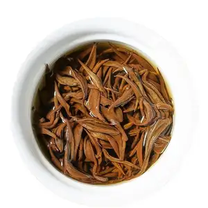 Best Quality Golden Spring Snail Hong Jin Luo Yunnan Black Tea Dian Hong cha from Yunnan province