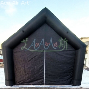 Cinéma privé, profitez de l'espace privé, tente de cinéma gonflable noire pour regarder des films, couples - Product Image 2