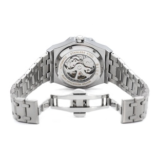 <span class=keywords><strong>Montre</strong></span> <span class=keywords><strong>Homme</strong></span> de Luxe Squelette Creux avec Lunette Diamant Arc-en-ciel, <span class=keywords><strong>Montre</strong></span> Mécanique Automatique - Product Image 4