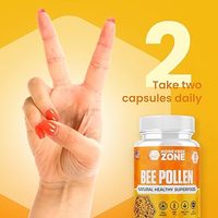 Suppléments à base de plantes certifiés GMP, capsules de propolis, gelée royale, pollen d'abeille, gélules pour adultes, pas pour enfants et femmes enceintes