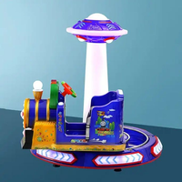 Offre Spéciale commercial de voiture à bascule pour enfants Amusement Park Mall Interstellar Train Swing Machine Commercial à pièces