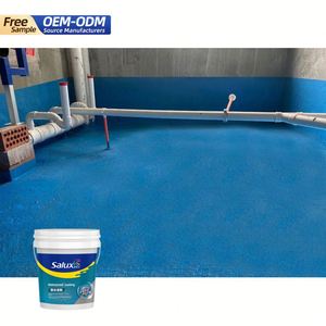 Salux K11 Two-component Polyurethane Acrylic Waterproof Liquid Rubber Roof <b>Coating</b> <b>Paint</b> Spray Application High Bond Strength - Product Image 6