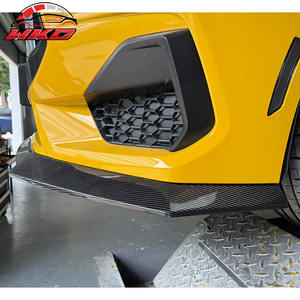 Lèvre de pare-chocs avant pour Ford Mustang 2024-2026 Ecoboost & GT Style Ikon Fibre de carbone CF Diffuseur Garde-boue - Product Image 2