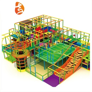 New Style Custom Jungle Big Kindergarten Commercial Children Indoor Playground Equipment for Sale - Product Image 4
