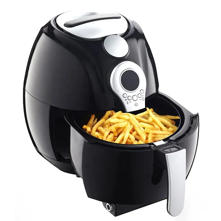 Adjustable Thermostat Control Home Approval 4L LCD Screen Air Fryer Oven Without Oil