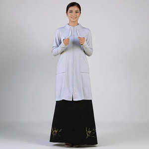 Kilang Jahit Pukal OEM Muslimah Casual Automne Tricot Sport À Capuche Labuh Ensemble Vente En Gros Prix Unitaire Contrôle De Qualité Constant - Product Image 1