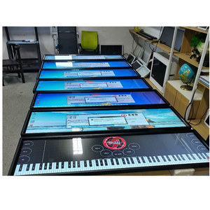 Barre en tôle tendue <span class=keywords><strong>de</strong></span> 35.4 pouces écran LCD Android Wifi numérique haute luminosité étagère LCD écran publicitaire - Product Image 4